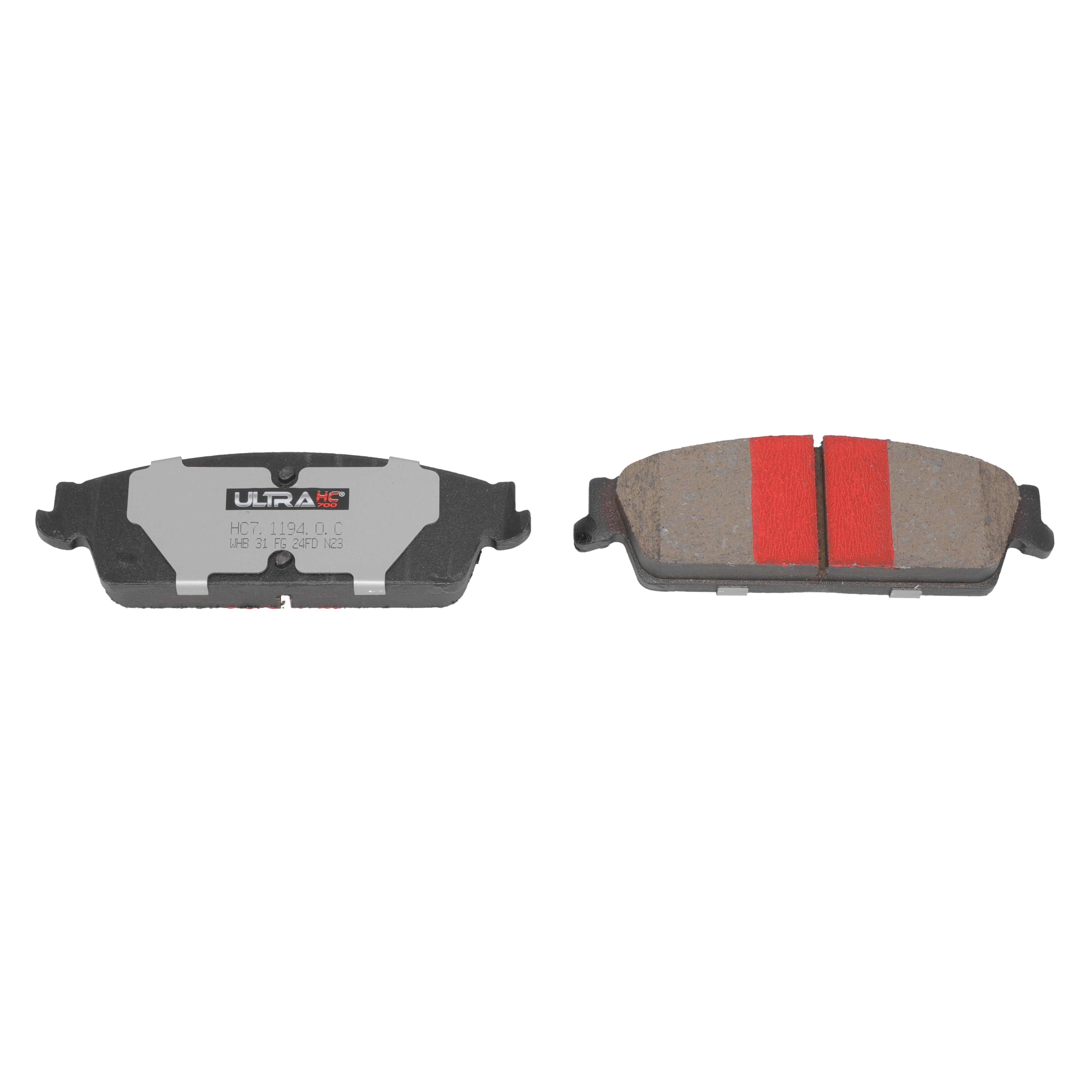 UltraHC 700 Brake Pad Set, Rear HC7.1194.0.C, Chevrolet Silverado 1500 2013-2007