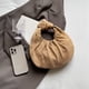 thumbnail image 4 of Bolso Mano Fruncido para Mujer Anudado Hobo Viajes Y (caqui), 4 of 9