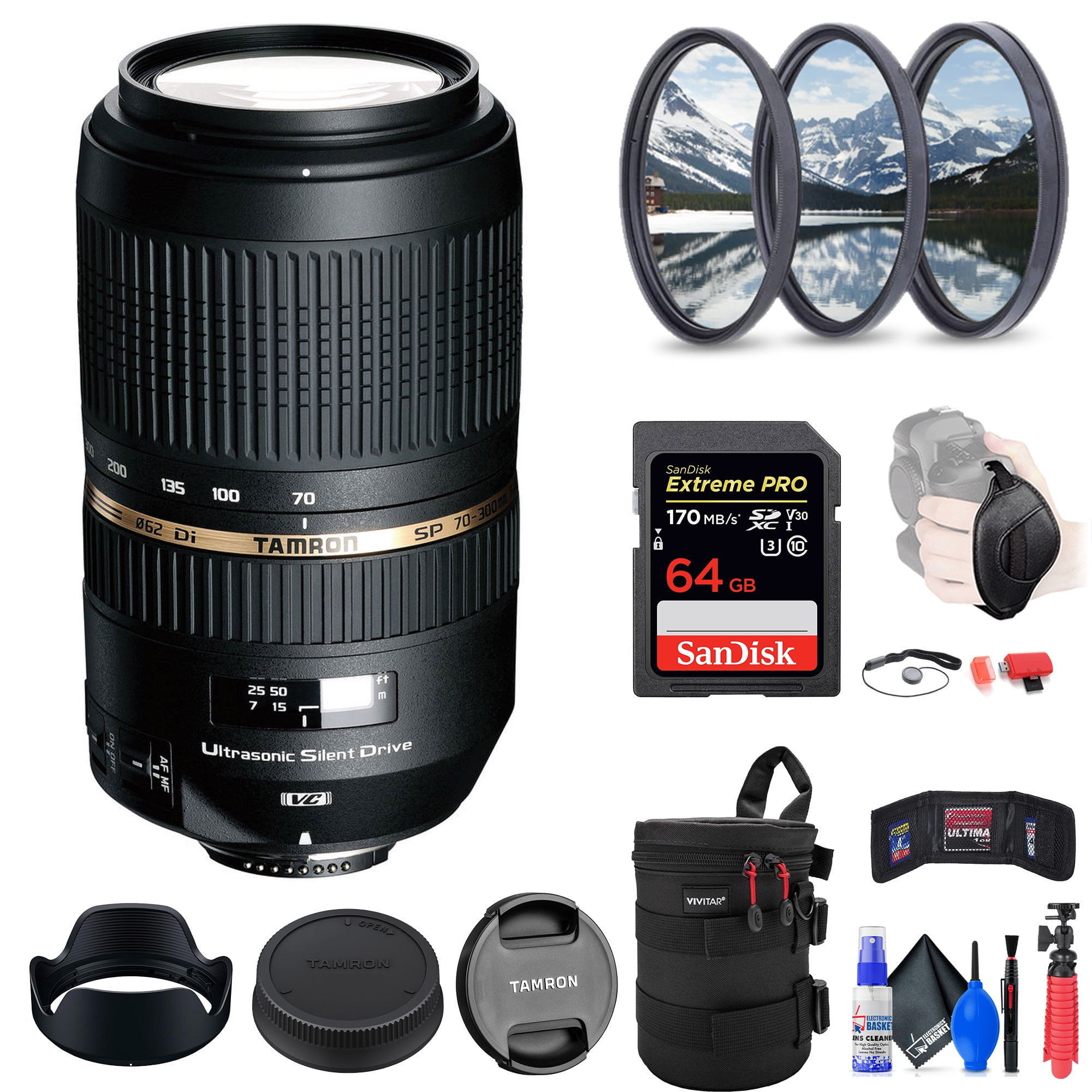 TAMRON SP 70-300mm F/4-5.6 Di VC USD ニコン-