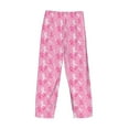 thumbnail image 4 of Kdxio Breast Cancer Awareness (3) Print Men's Sleep Pajama Pant Lounge Pants with Pockets, 4 of 8