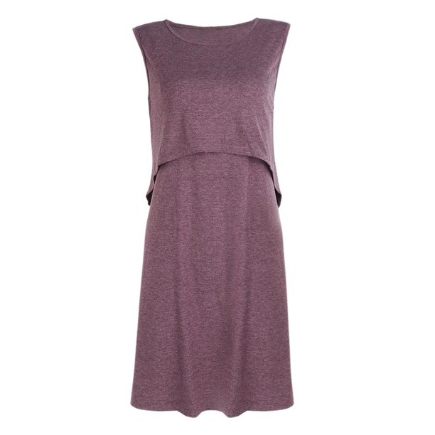 Vestidos De Lactancia Materna De Enfermería De Maternidad De Verano Para Mujeres (Rojo Vino M) Tmvgtek Mujer