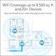 thumbnail image 4 of Sistema WiFi Mesh NETGEAR Orbi RBK13 con cobertura de 418 m², 4 of 8