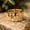 Rose Plated, variant on Wide Cigar Band Ring, Scattered Moissanite Statement Ring, Gold Plated Silver Chunky Ring, Flush Set Celestial Band, Alternative Wedding Ring, Thick Stacking Band