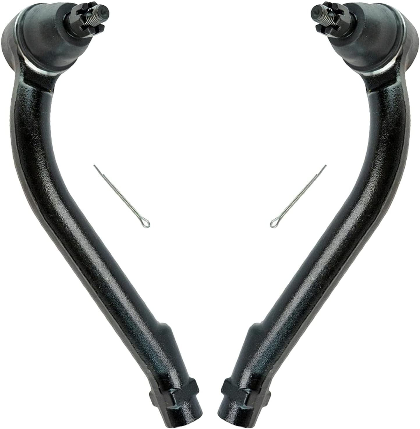 Detroit Axle - Front Lower Control Arms Ball Joints Tie Rods Sway Bars Replacement for 2009-2012 Hyundai Elantra