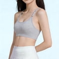 thumbnail image 2 of Loopsun 9 to 15 Years Girls Solid Training Bra with Built in Pads Gray, 14-15Years, 2 of 5