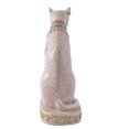 thumbnail image 4 of 2x Statue de Chat Mau Ancien Sculpture Figurine Sculptée à la Main, 4 of 8