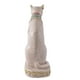thumbnail image 4 of 2x Retro Egipcio Mau Gato Estatua Escultura Tallada A Mano Estatuilla Zulema Arenisca Mau Egipcio, 4 of 8