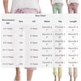 thumbnail image 7 of KyCheLot Girls Summer Pants Cotton Linen Capris Comfy Lounge Drawstring Waist Crop Pants with Pockets 4-14Years, 7 of 7