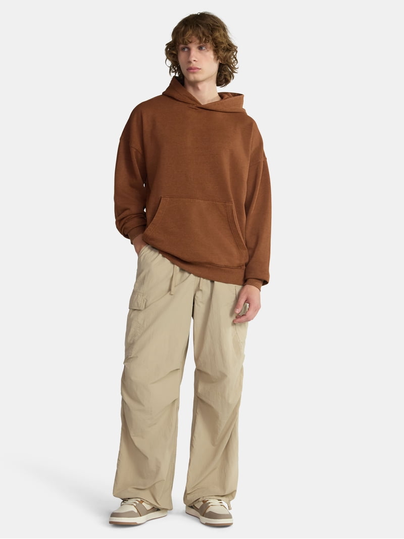 No Boundaries Nylon Parachute Cargo Pants, Men's & Big Men's