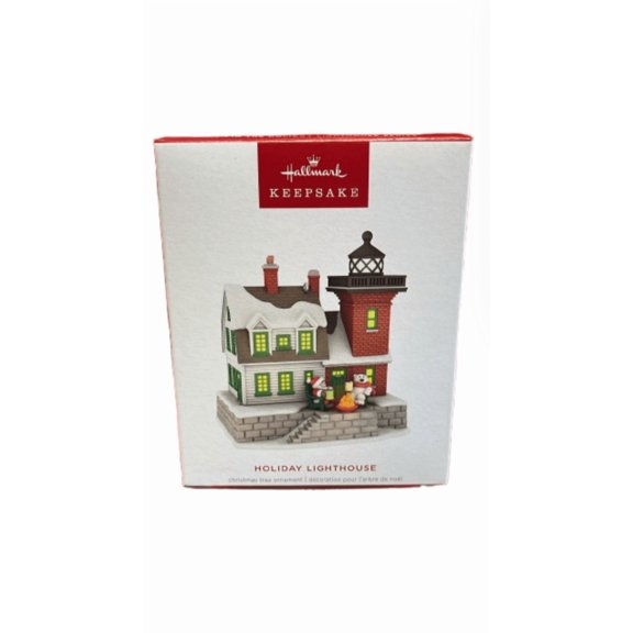 Holiday Lighthouse 2025 Hallmark Keepsake Christmas Ornament