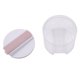 thumbnail image 2 of Inteprter Tarro de plástico apilable para especias, 5 uds., transparente, de doble cubierta, para almacenamiento de alimentos, cocina, caja de Cocina y Comedor, 2 of 6