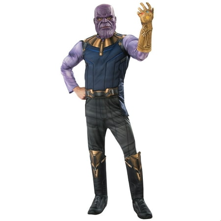 Marvel Avengers Infinity War Deluxe Mens Thanos Halloween Costume