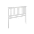 thumbnail image 1 of Pemberly Row Mission Queen Wood Headboard in White, 1 of 6