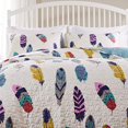 thumbnail image 4 of Greenland Home Ensemble de Courtepointe Attrape-Rêves, 2 Pcs Twin, Twin/Twin TG, 4 of 5