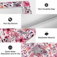 thumbnail image 5 of Spring Floral Outdoor Rug 5x7 Ft, Non Slip Washable Area Rug, Modern Watercolor Flowers Botanical Patio Rugs Carpet Runner, Large Floor Mat for Indoor/Outdoor Deck Porch Camping, 5 of 8