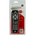 GE Universal Remote, 4Device, Black, 12405