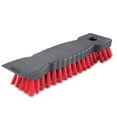 thumbnail image 4 of Libman 2 inch Heavy Duty Scrub Brush with Red Fibers and Resin Block Handle, 4 of 6