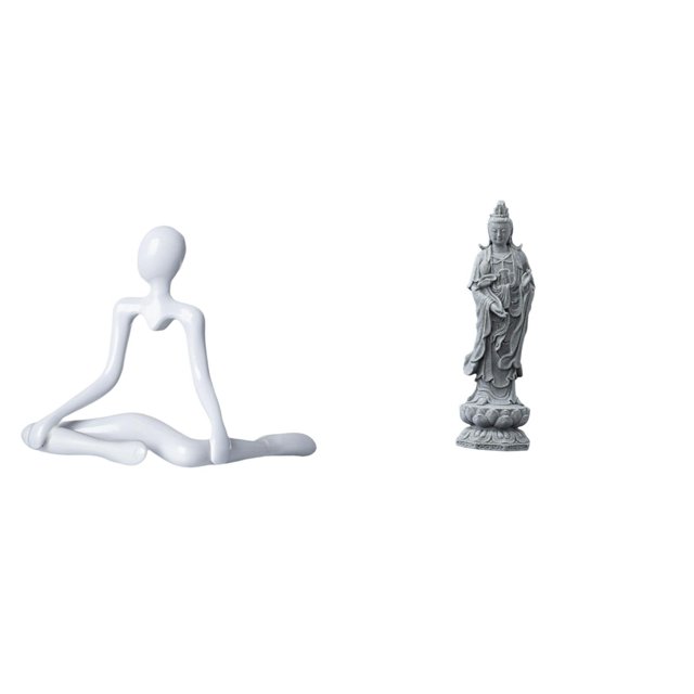 Figura De Guan Yin, Pensador Abstracto Creativo, Escultura Decorativa única Para La Entrada Del Dormitorio, Regalo De Inauguración De La Casa, Adorno De Buda Femenino Para Estantería,