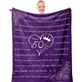 thumbnail image 1 of LHSHID Happy 30th Birthday Gifts for Her/Him 30th Birthday Gifts for Women/Men 30 Year Old Birthday Gifts for Women/Men Best Birthday Gifts Unique 30th Birthday Gifts Blanket 30x40in, 1 of 6