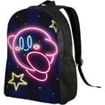 thumbnail image 2 of Kirby Backpack Kirby Kawaii 3d Printed Backpack Fan Merchandise Gift Laptop Bag Hiking Work Lightweight Backpack, 2 of 4