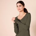 thumbnail image 4 of walmart Essentials Womens Lightweight V-Neck Sweater, 4 of 8