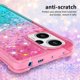 thumbnail image 3 of Funda para Xiaomi Poco F5 5G Transparente con Brillos Carcasa Protectora Antigolpes con Glitter Brillante, 3 of 5