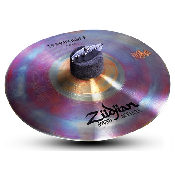 Pre-Owned ZILDJIAN ZXT8TRF 8" ZXT TRASHFORMER SPLASH EFFECT CYMBAL W/ SHORT SUSTAIN NEW