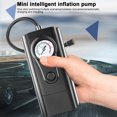 thumbnail image 4 of Danhjin Air Pump Pointer Type Car Mounted Inflator, Portable Car Mini Inflator, Which Can Inflate Motorcycles, Bicycles, Balls, Etc. With Its Own Lighting, Overload Protection, 4 of 9