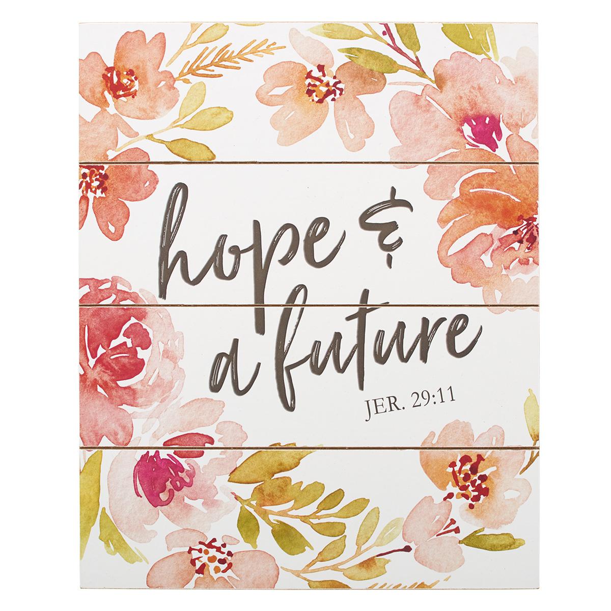 Wall Plaque Hope & Future (Other)