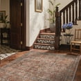 thumbnail image 5 of KUETH 5'x7' Area Rugs for Living Room, Non Slip Machine Washable Vintage Indoor Rug, Low Pile Chenille Print Rug for Bedroom Dining Room Home Office, 5 of 9