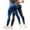 Dark Blue, variant on 2 Pack Butt Lifting Yoga Leggings for Women Tummy Control High Waist Seamless Booty Scrunch Gym Running Workout Pants(Dark Blue, XXXL)