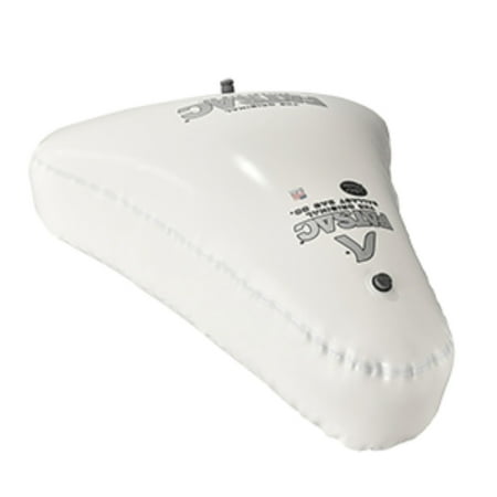 UPC: 0817177022434 | 17  White Open Bow Triangle 650 Pound Ballast Bag