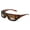 Brown/60mm, variant on Polarized Fit Over Glasses Sunglasses 60mm Rectangular Frame