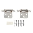 thumbnail image 2 of Cabinet Door Hinges Self Closing 1/2in Overlay RV Cabinet Hinge for Boat, Bathroom, Kitchen with Steel Material, 2 of 7