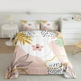 thumbnail image 2 of Homewish Chic Flowers 2pcs Bedding Comforter Set For Teens Boys Girls,Botanical Plants Twin Comforter Sets,Vintage Aesthetic Breathable Bedding Set,Lightweight Room Decor,Reversible, 2 of 8