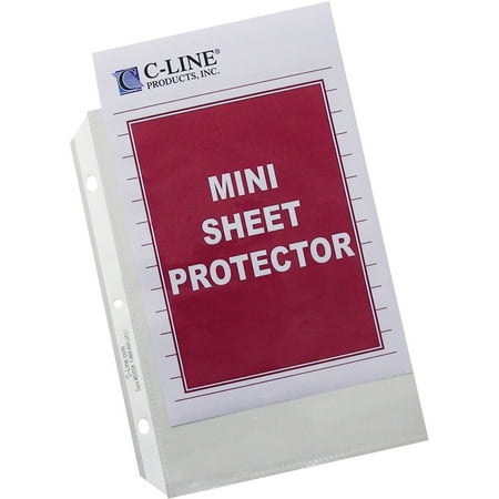 UPC: 0038944620589 | C-Line Heavyweight Polypropylene Sheet Protector  Clear  2   8 1/2 x 5 1/2  50/BX
