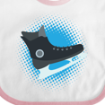 thumbnail image 4 of Inktastic Ice Skating Sports Gift Boys Baby Bib, 4 of 4