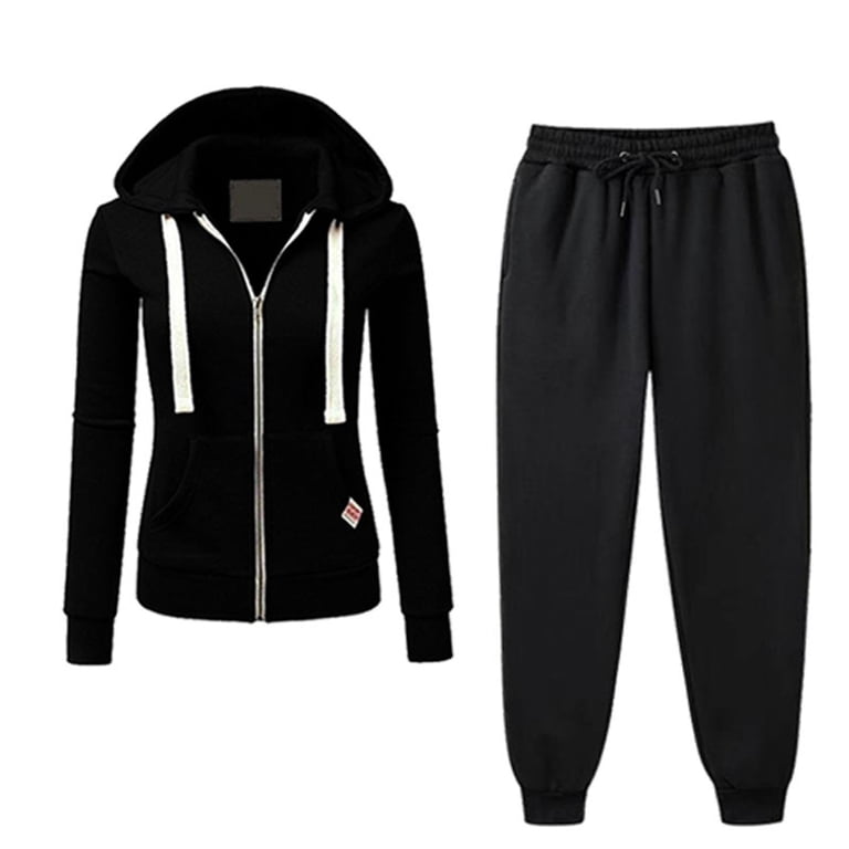 Womens Hoodie Sets 2 Piece Outfits, Sweatpants And Sweatshirt Set