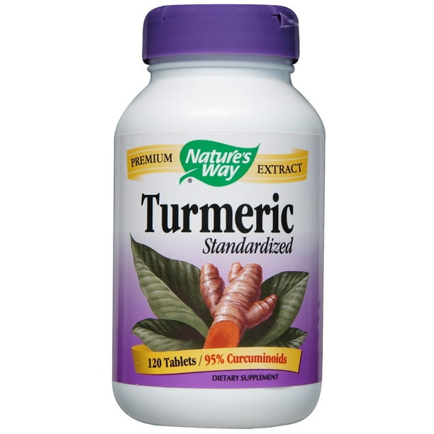 Nature's Way Turmeric Standardized Tablets, 120 Ct