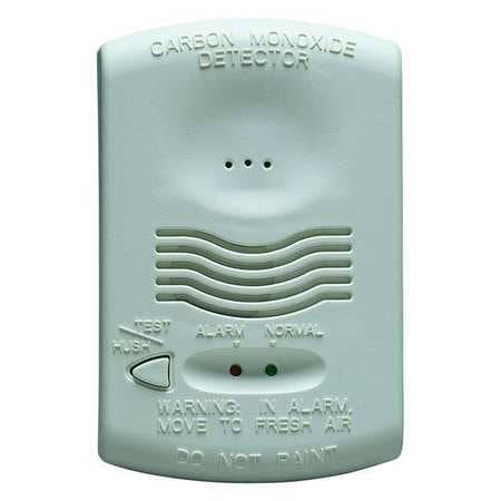 SYSTEM SENSOR 5CGZ7 Carbon Monoxide Detector,Signal Device