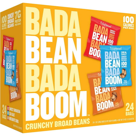 Enlightened Bada Bean Bada Boom Protein Gluten Free Roasted Broad (Fava) (Best Way To Cook Fava Beans)