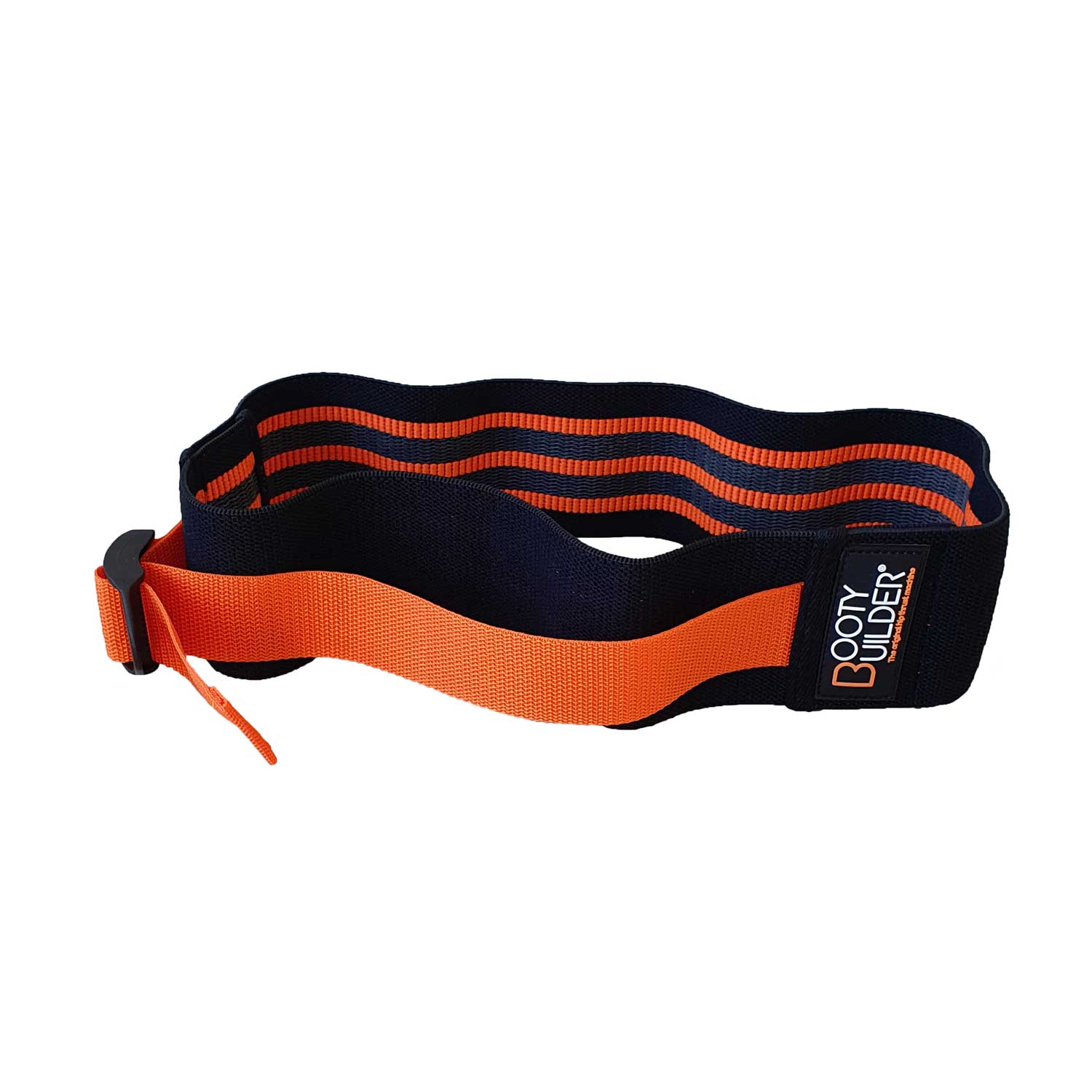 Booty Builder Adjustable Loop Band Black and Orange Limited Edition Exercise Bands