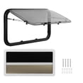 thumbnail image 2 of RV Push Out Window,  Window 75 Opening Angle Aluminum Alloy Support L1000 H500mm  For 28 To 45mm Wall Thickness, 2 of 8