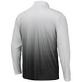 thumbnail image 3 of Men's Colosseum Gray Alabama Crimson Tide Magic Team Logo Quarter-Zip Jacket, 3 of 4