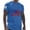 Blue, variant on Birdeem Shirts for Men Men Casual Round Neck Printing Pullover Fitness Sports Shorts Sleeves T Shirt Blouse