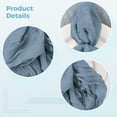 thumbnail image 3 of Boho Chic Polyester Balinese Gauze Cloth Napkins - Soft, Wrinkled Design, Perfect for Elegant Dining, Parties, and Home Decor, 19.7 x 19.7 Inches, Set of 24, 3 of 5