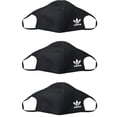 thumbnail image 6 of Adidas Unisex Soft Polyester Reusable Large Face Cover - 3 Pack, Multi-Color, 6 of 6