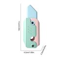 thumbnail image 3 of Cuchillo de impresión 3D, cuchillo decorativo de escritorio, modelo Mini, diseño creativo para niños y niñas, 3 of 6