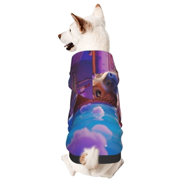 Balery Capybara Bathtub Fun Sudadera con Capucha para Perros Pequeños – Ropa para Mascotas, Disfraz para Perros y Gatos, Ideal para Fiestas y Cosplay-Large