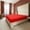 Red, variant on Full Size Fitted Sheet, 12 Inch Extra Deep Pockets, Wrinkle Free & Stay in Place & Fade Resistant, No More Slipping Off from Mattress, Soft & Comfortable, Bedding Supplies